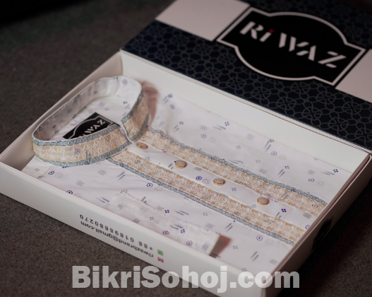 Premium Cotton Embroidery Panjabi